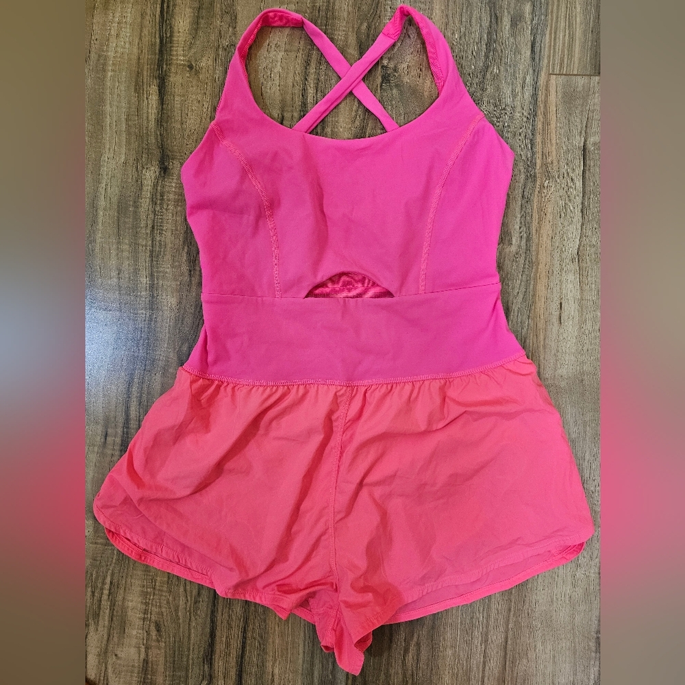NWOT Free People FP Movement Righteous Runsie Romper